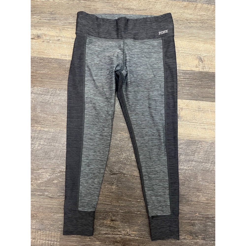 VS PINK Marled Contrast Cropped Ultimate Legging